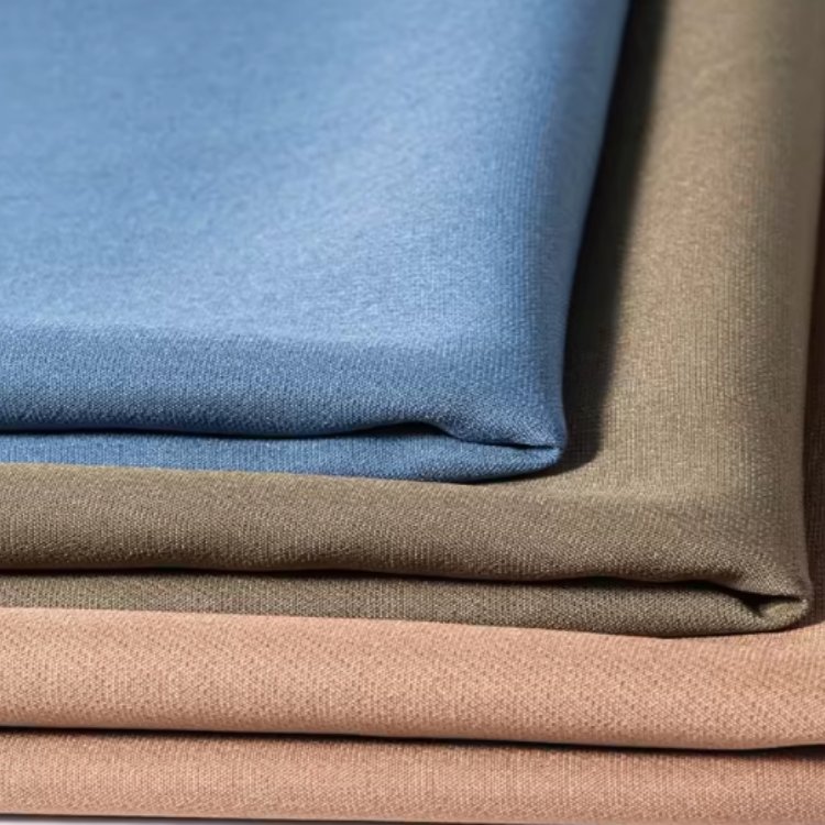 Skygen 100D High Quality 92% Polyester 8% Spandex Seersucker Twill Fabric Breathable Stretch Solid